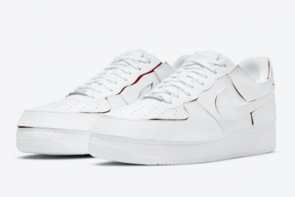 Nike Air Force 1/1 White/Red DC9895-100 For Sale-3