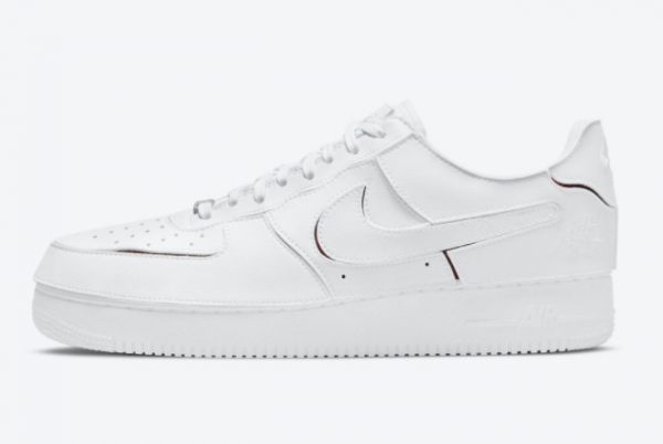 Nike Air Force 1/1 White/Red DC9895-100 For Sale