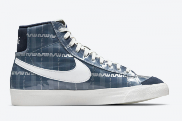 Nike Blazer Mid Midnight Navy DJ4654-410 New Style Shoes-1