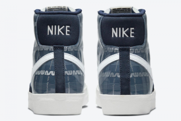 Nike Blazer Mid Midnight Navy DJ4654-410 New Style Shoes-2