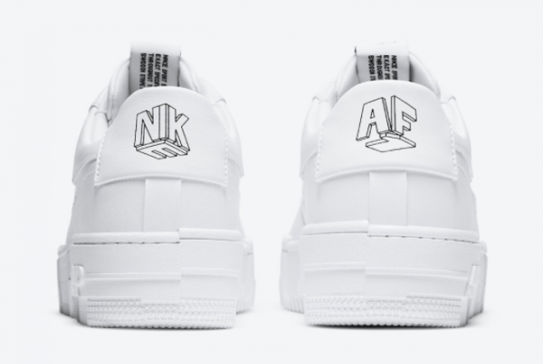 2020 Nike Air Force 1 Pixel Triple White CK6649-100 Lifestyle Shoes-2