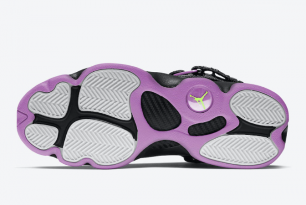 2021 Jordan 6 Rings GS Electric Green Light Purple 323419-150 Sneakers For Sale-2