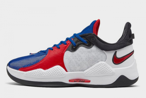 2021 Latest Nike PG 5 Clippers On Sale CW3143-101