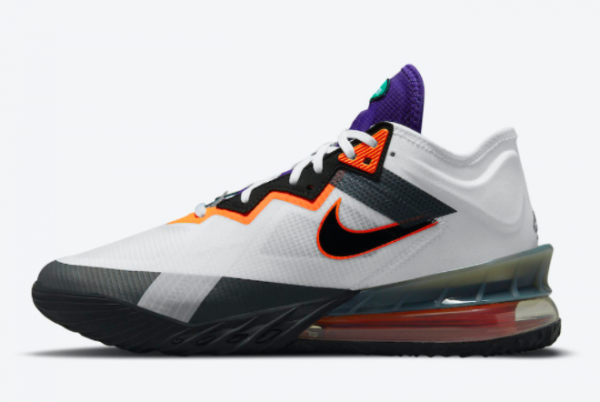 2021 New Nike LeBron 18 Low Greedy Men's Shoe CV7564-100