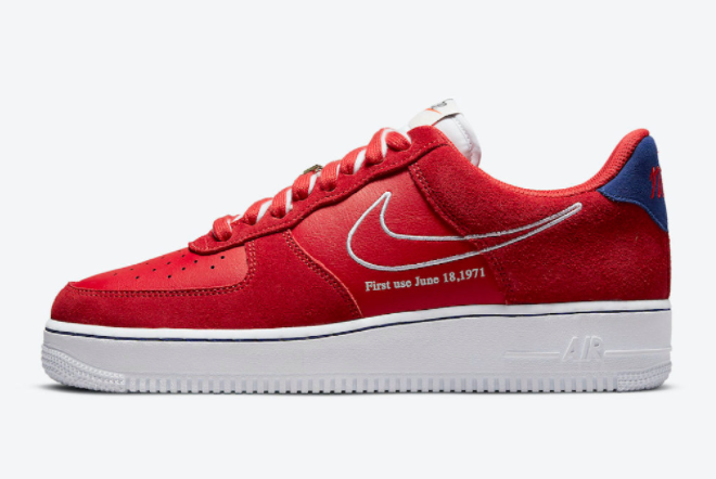 nike air force one university red