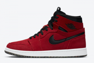 Fashion Air Jordan 1 High Zoom Comfort Red Suede CT0978-600 Shoes