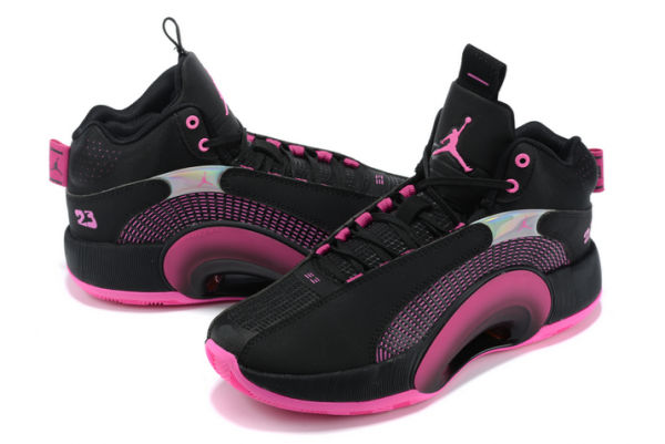 New Air Jordan 35 Black/Vivid Pink-Anthracite 2021-3