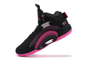 New Air Jordan brand 35 Black/Vivid Pink-Anthracite 2021