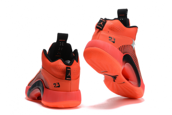 New Air Jordan 35 Orange/Black 2021-3
