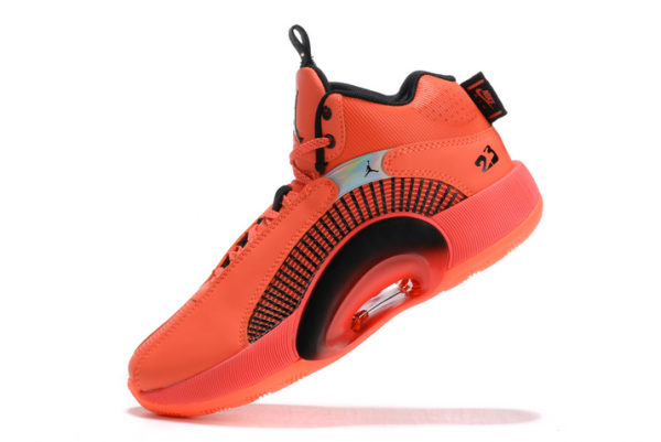 New Air Jordan 35 Orange/Black 2021