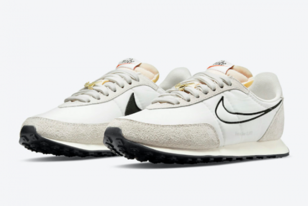 New Arrival Nike Waffle Trainer 2 Natural Black DH4390-100 For Sale-3