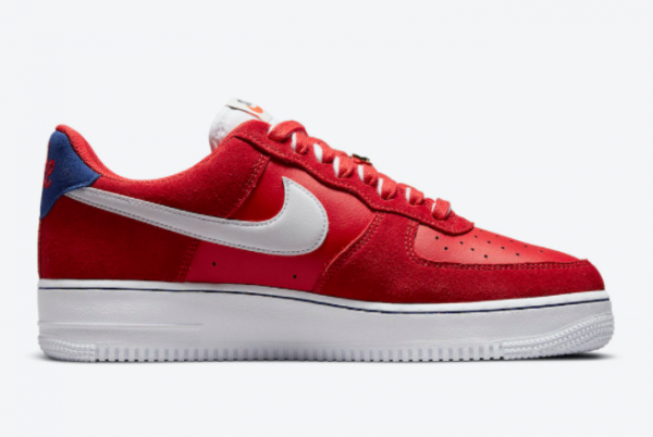 New Nike Air Force 1 Low University Red Released DB3597-600-1