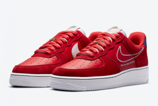 New Nike Air Force 1 Low University Red Released DB3597-600-2