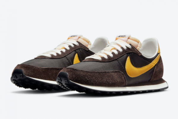 New Release Nike Waffle Trainer 2 Velvet Brown DB3004-200 For Sale-1