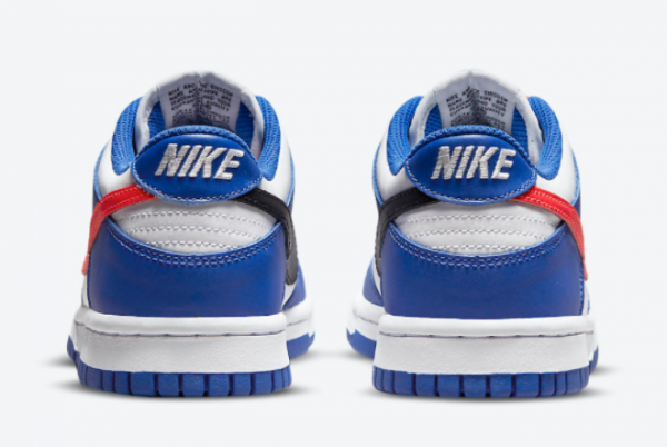 Newest Nike Dunk Low GS Royal Red CW1590-104-3