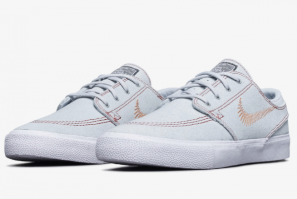 Nike SB Stefan Janoski Flyleather Pure Platinum CI3836-003 Sneakers For Sale-1