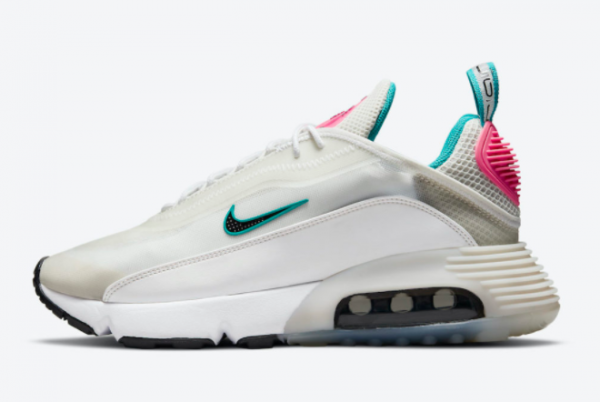 Cheap Nike Air Max 2090 WMNS White/Teal-Pink 2021 For Sale CZ1535-001