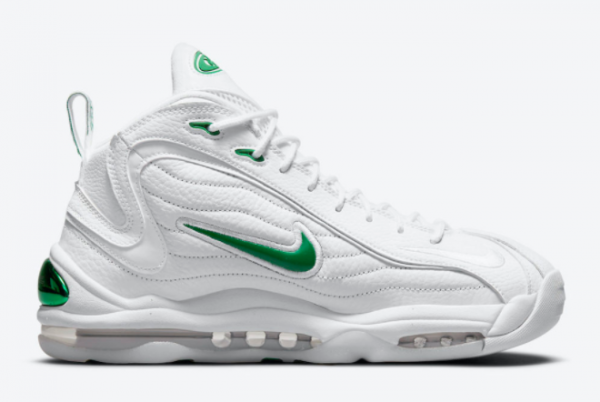 Cheap Nike Air Total Max Uptempo White Green 2021 For Sale CZ2198-101-1