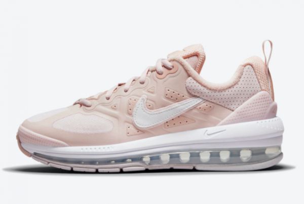 Cheap Nike Wmns Air Max Genome Barely Rose Pink Oxford White Summit White 2021 For Sale DJ3893-600