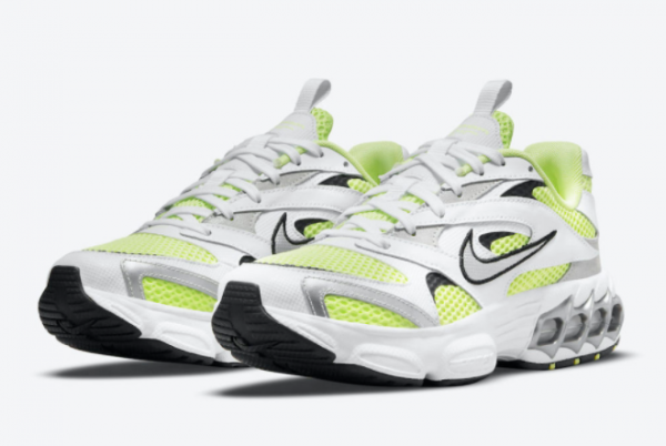 Cheap Nike Zoom Air Fire Barely Volt White/Volt-Black 2021 For Sale CW3876-102-1