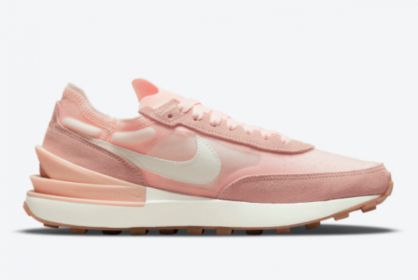 Discount Nike Wmns Waffle One Pale Coral DC2533-801-1