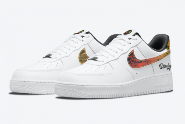 New Nike Air Force 1 Low Drew League 2021 For Sale DM7578-100 -2