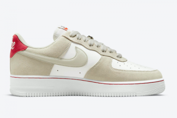 New Nike Air Force 1 Low First Use Light Stone 2021 For Sale DB3597-100-1
