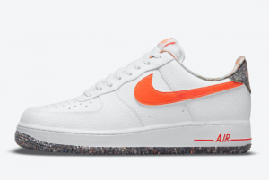 New Nike Air Force 1 Low White Orange 2021 For Sale DM9098-100