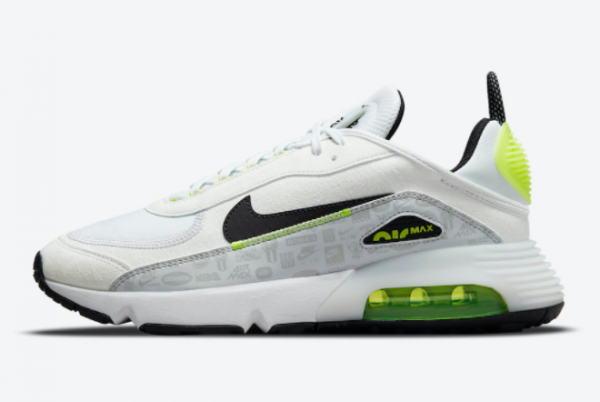 New Nike Air Max 2090 Reflective Logo DH7708-101 For Sale