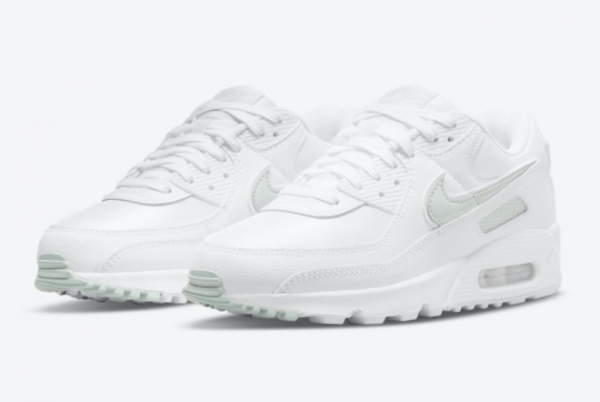 New Nike Air Max 90 White Light Grey DH5720-100 For Sale-1