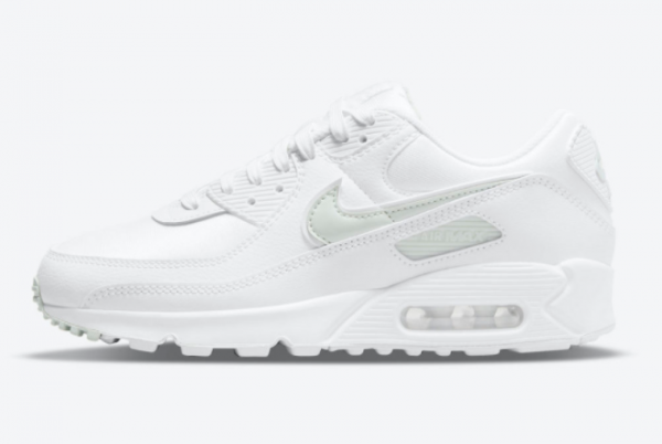 New Nike Air Max 90 White Light Grey DH5720-100 For Sale