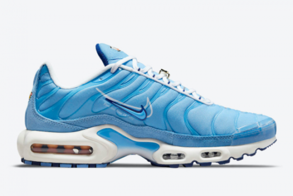 New Nike Air Max Plus First Use University Blue White 2021 For Sale DB0681-400-1