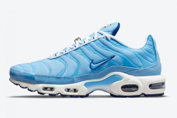 New Nike Air Max Plus First Use University Blue White 2021 For Sale DB0681-400