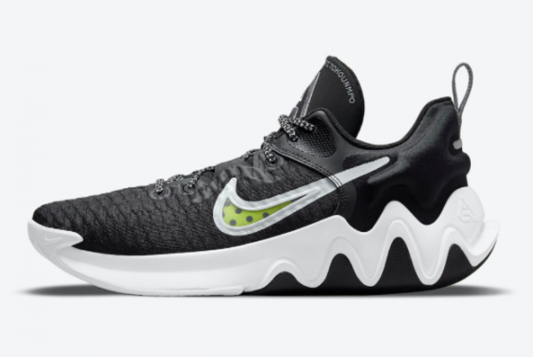 New Nike Giannis Immortality Black/White-Volt For Sale CZ4099-010