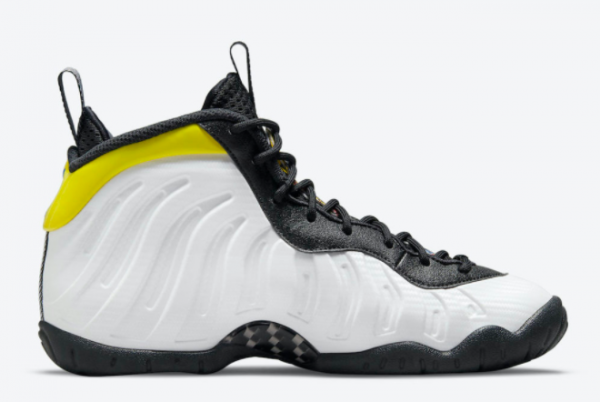 New Nike Little Posite One GS White Black Yellow 2021 For Sale DJ5797-100-1