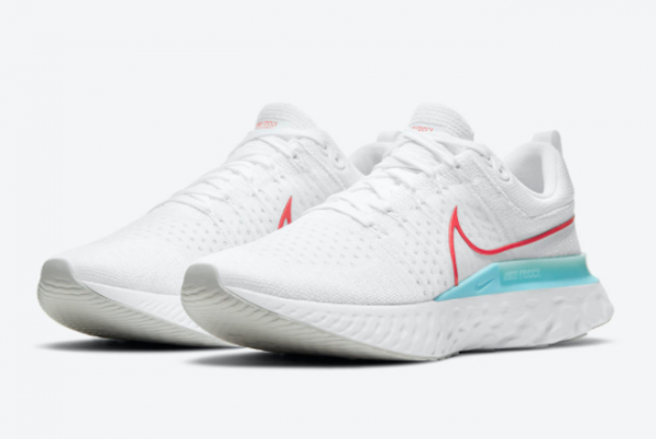 New Nike React Infinity Run Flyknit 2 Glacier Ice CT2357-102 For Sale-1