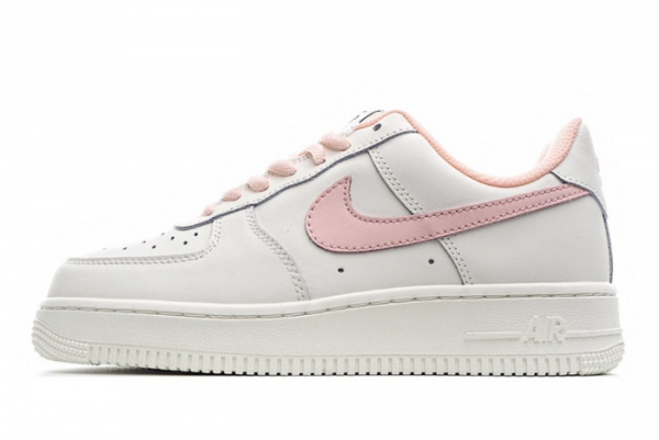 New Nike Wmns Air Force 1 ’07 White Pink 2021 For Sale CQ5059-106