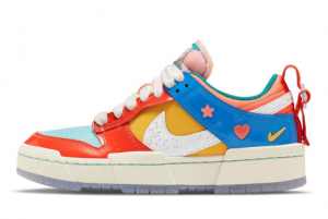 New Nike Wmns Dunk Low Disrupt Kid at Heart 2021 For Sale DJ5063-414