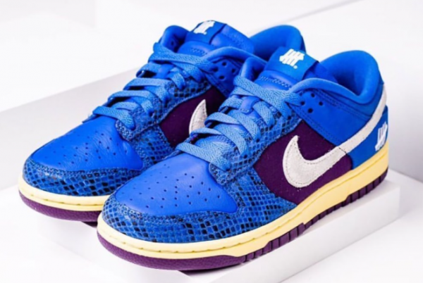 New Undefeated x Nike Dunk Low Blue/Purple 2021 For Sale DH6508-400-1