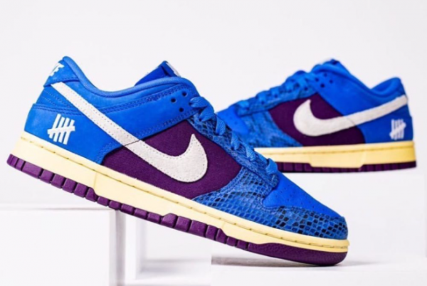 New Undefeated x Nike Dunk Low Blue/Purple 2021 For Sale DH6508-400-3