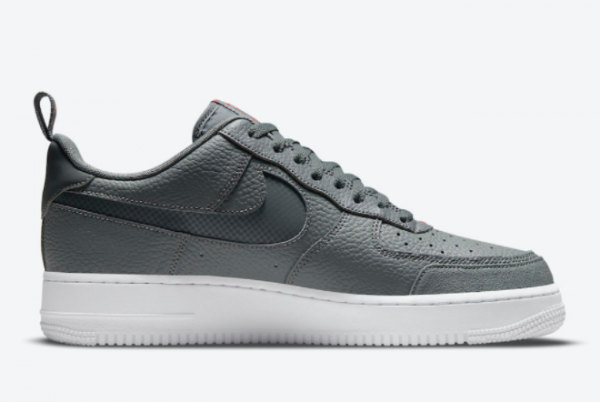 Cheap Nike Air Force 1 Low Grey Red White 2021 For Sale DN4433-001-1