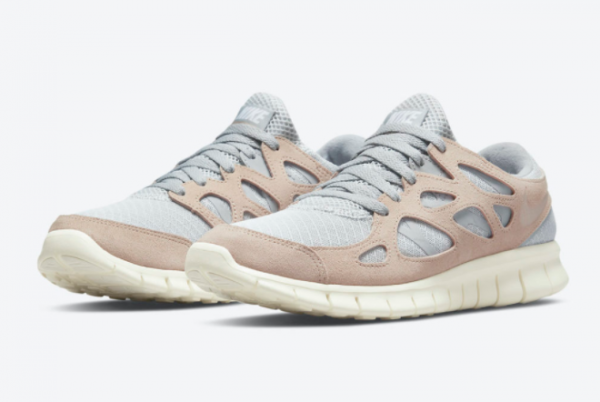 Cheap Nike Free Run 2 Fossil Stone Pure Platinum Fossil Stone-Wolf Grey 2021 For Sale 537732-013-2