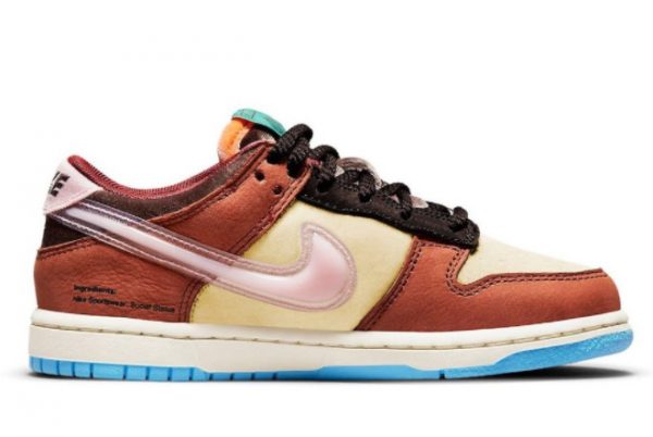 Cheap Social Status x Nike Dunk Low Canvas/Mid Soft Pink-Burnt Brown 2021 For Sale DM3350-700-1