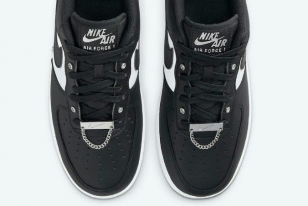Latest Nike Air Force 1 Low Black White 2021 For Sale DA8571-001-1