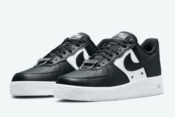 Latest Nike Air Force 1 Low Black White 2021 For Sale DA8571-001-2