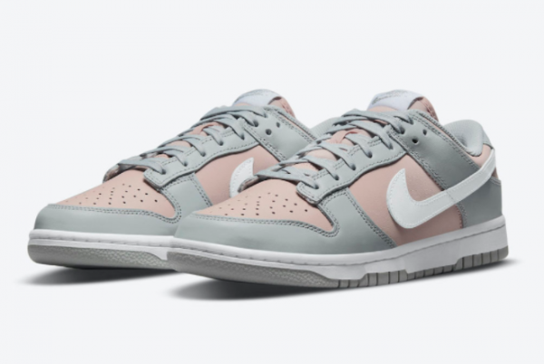 Discount Nike Dunk Low Pink Grey-White 2021 For Sale DM8329-600 -2