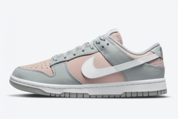 Discount Nike Dunk Low Pink Grey-White 2021 For Sale DM8329-600