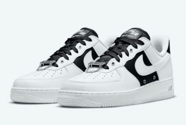 Latest Nike Air Force 1 Low White Black 2021 For Sale DA8571-100-2