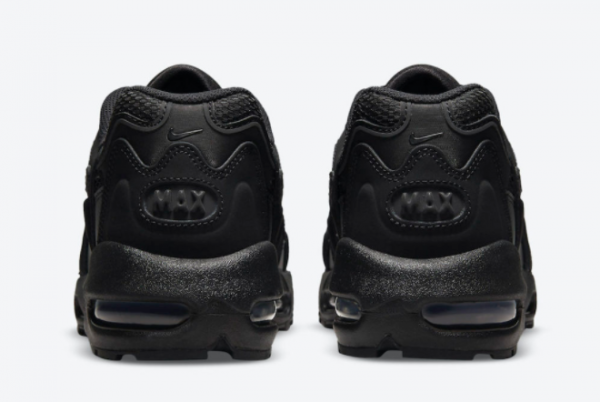 Latest Nike Air Max 96 II Triple Black Black Black-Black 2021 For Sale DJ0328-001-2
