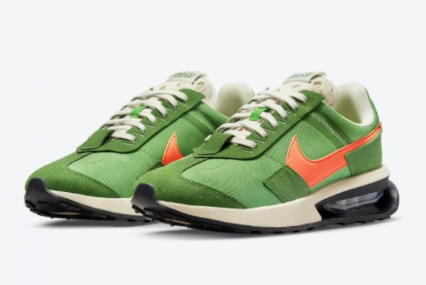 Latest Nike Air Max Pre-Day Green Orange 2021 For Sale DC5330-300-2